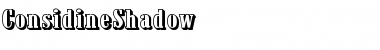 Download ConsidineShadow Regular Font Title Preview