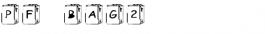 Download pf_bag2 Regular Font Title Preview