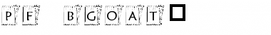 Download pf_bgoat1 Regular Font Title Preview