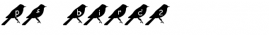 Download pf_bird2 Regular Font Title Preview