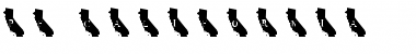 Download pf_california Regular Font Title Preview
