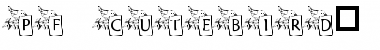 Download pf_cutebird1 Regular Font Title Preview