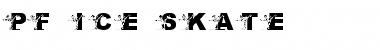 Download pf_ice_skate Regular Font Title Preview