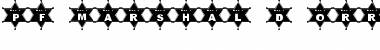Download pf_Marshal_D_Orr Regular Font Title Preview