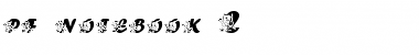 Download pf_notebook-2 Regular Font Title Preview