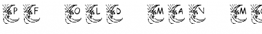Download pf_old_man_moon1 Regular Font Title Preview