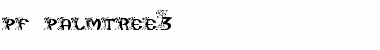 Download pf_palmtree3 Regular Font Title Preview