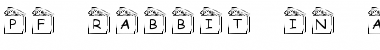 Download pf_rabbit in a box Regular Font Title Preview