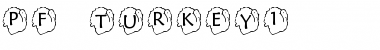 Download pf_turkey1 Regular Font Title Preview