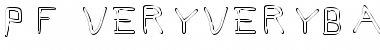 Download Pfvvbf7o verybadfont7 Font Title Preview
