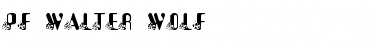 Download pf_walter_wolf Regular Font Title Preview