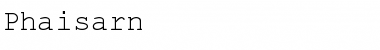 Download Phaisarn Regular Font Title Preview