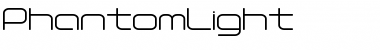 Download PhantomLight Regular Font Title Preview