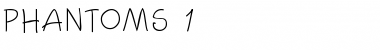 Download Phantoms 1 Regular Font Title Preview