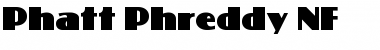 Download Phatt Phreddy NF Regular Font Title Preview