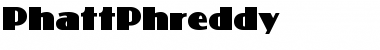 Download PhattPhreddy Regular Font Title Preview