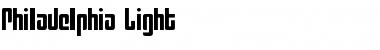 Download Philadelphia Light Light Font Title Preview