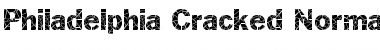 Download Philadelphia Cracked Normal Font Title Preview