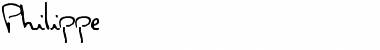Download Philippe Regular Font Title Preview