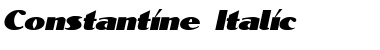 Download Constantine Italic Font Title Preview