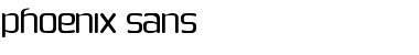 Download Phoenix Sans Regular Font Title Preview