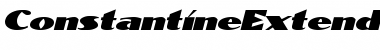 Download ConstantineExtended Italic Font Title Preview