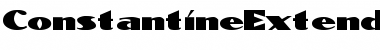 Download ConstantineExtended Normal Font Title Preview