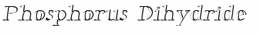 Download Phosphorus Dihydride Regular Font Title Preview