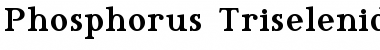 Download Phosphorus Triselenide Regular Font Title Preview