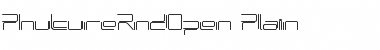 Download PhutureRndOpen Plain Font Title Preview