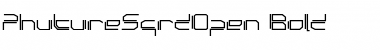 Download PhutureSqrdOpen Bold Font Title Preview