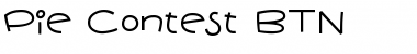 Download Pie Contest BTN Regular Font Title Preview
