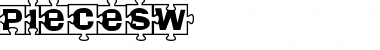 Download PiecesW Regular Font Title Preview