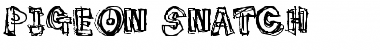 Download pigeon_snatch Regular Font Title Preview