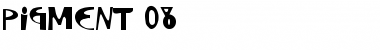 Download Pigment 08 Regular Font Title Preview