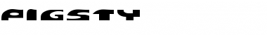 Download PIGSTY Regular Font Title Preview