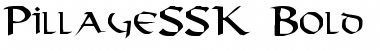 Download PillageSSK Bold Font Title Preview