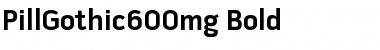 Download Pill Gothic 600mg Bold Font Title Preview