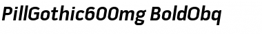 Download Pill Gothic 600mg Bold Obq Font Title Preview
