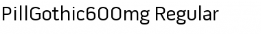 Download Pill Gothic 600mg Regular Font Title Preview