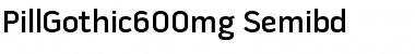 Download Pill Gothic 600mg Semibd Font Title Preview