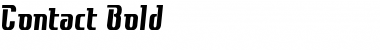 Download Contact Bold Font Title Preview
