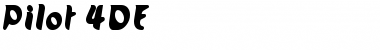 Download Pilot 4DE Font Title Preview