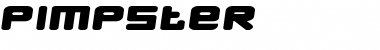 Download Pimpster Regular Font Title Preview