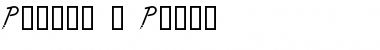 Download Pincel 2 Plain Regular Font Title Preview