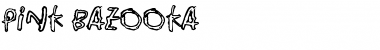 Download Pink Bazooka Regular Font Title Preview