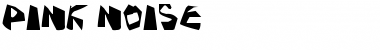 Download Pink Noise Regular Font Title Preview