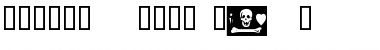 Download Pirate Flags SAMPLE Regular Font Title Preview