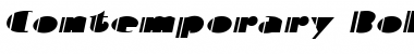 Download Contemporary BoldItalic Font Title Preview