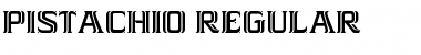 Download Pistachio Regular Font Title Preview